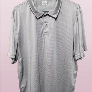 32 Degrees Light Gray Men's Polo Shirt